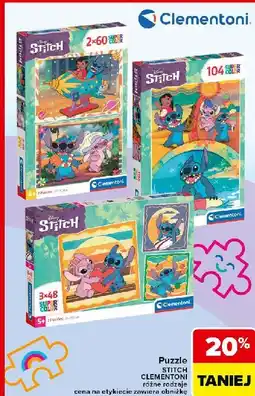 Carrefour Puzzle super color stitch Clementoni oferta