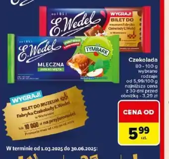 Carrefour Czekolada E. Wedel oferta