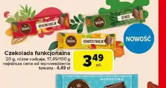 Carrefour Czekolada funkcjonalna oferta