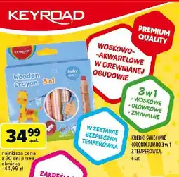 Carrefour Kredki świecowe 3w1 Keyroad oferta