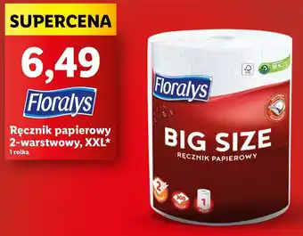 Lidl Ręcznik papierowy Floralys oferta