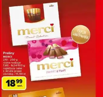 Carrefour Praliny Merci oferta