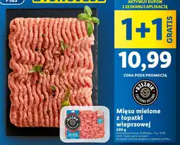 Lidl Mięso mielone z łopatki wieprzowej oferta