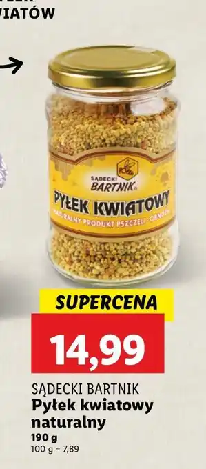 Lidl Pyłek kwiatowy naturalny Bartnik Sądecki oferta