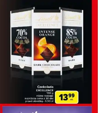 Carrefour Czekolada Lindt Excellence oferta