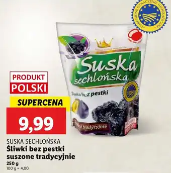 Lidl Śliwka suszona bez pestki Suska Sechlońska oferta