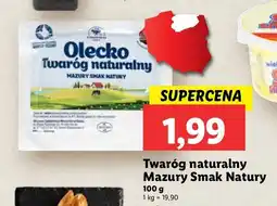 Lidl Twaróg naturalny z warmii i mazur Osm Olecko oferta