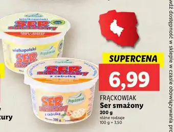 Lidl Ser smażony z cebulką Frąckowiak oferta