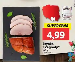 Lidl Szynka z zagrody Zmb Białystok oferta