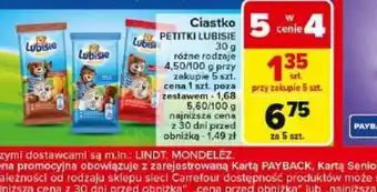 Carrefour Ciastko Petitki Lubisie oferta