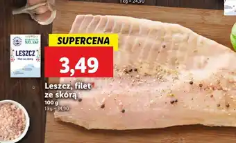 Lidl Leszcz filet ze skórą oferta