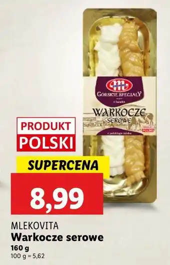 Lidl Warkocze serowe Mlekovita Górskie Specjały oferta