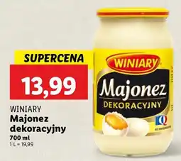 Lidl Majonez dekoracyjny Winiary oferta