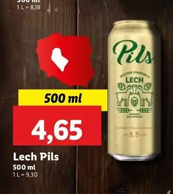 Lidl Piwo Lech Pils oferta