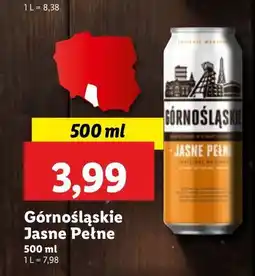 Lidl Piwo Górnośląskie Jasne Pełne oferta