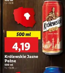 Lidl Piwo Królewskie 1846 oferta