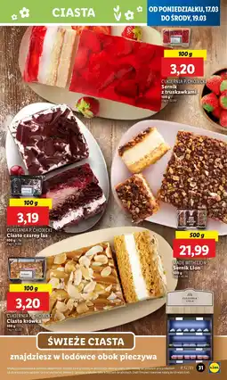 Lidl Ciasto krówka Chojecki oferta