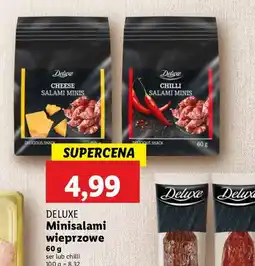 Lidl Salami minis chilli Deluxe (Schwarz) oferta