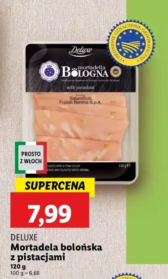 Lidl Mortadela bolońska z pistacjami Deluxe (Schwarz) oferta