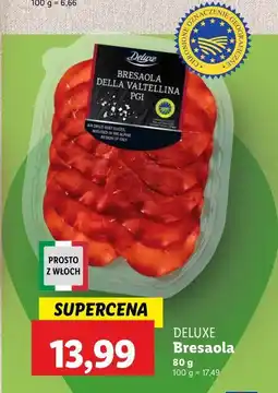 Lidl Szynka bresaola Deluxe (Schwarz) oferta