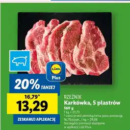 Lidl Karkówka wieprzowa bez kości Rzeźnik Codzienna Dostawa oferta