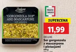 Lidl Gorgonzola mascarpone z pistacjami Deluxe (Schwarz) oferta