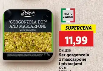 Lidl Gorgonzola mascarpone z pistacjami Deluxe (Schwarz) oferta