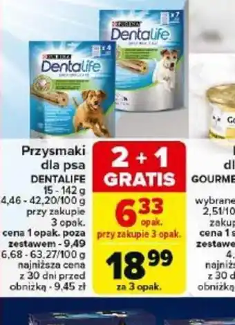 Carrefour Przysmak dla psa Dentalife oferta