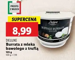 Lidl Ser burrata z truflami Deluxe (Schwarz) oferta