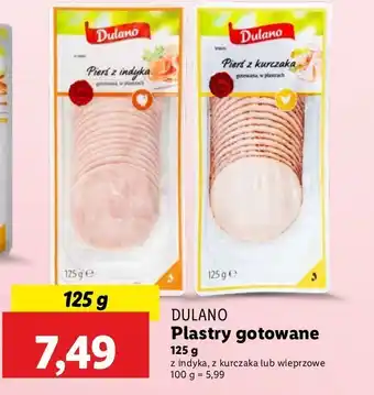 Lidl Szynka wieprzowa Dulano oferta