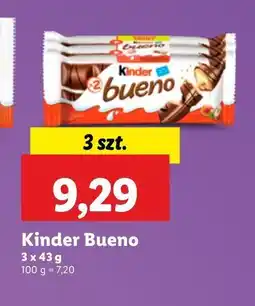 Lidl Baton Kinder Bueno oferta