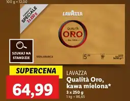 Lidl Kawa Lavazza Qualita Oro oferta