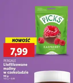 Lidl Maliny w czekoladzie Picks oferta