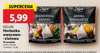 Lidl Herbata aronia - pomarańcza Deluxe (Schwarz) oferta