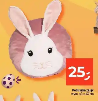 Dealz Poduszka zając 40 x 43 cm oferta