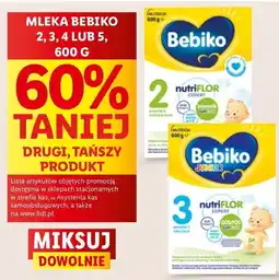 Lidl Mleko 5 Bebiko Junior oferta