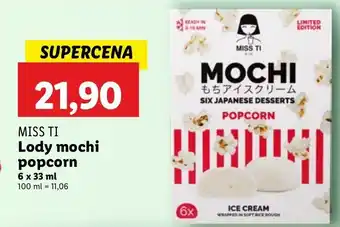 Lidl Lody o smaku popcornu Miss Ti oferta