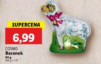 Lidl Baranek z czekolady Cosmo oferta