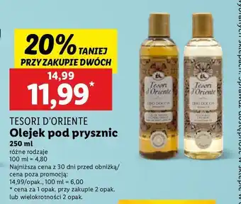 Lidl Olejek do kąpieli riso & tsubaki Tesori D'oriente oferta