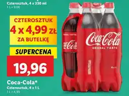 Lidl Napój Coca-Cola oferta