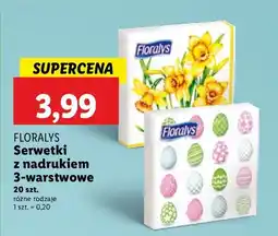 Lidl Serwetki z motywem wielkanocnym 33 x cm Floralys oferta