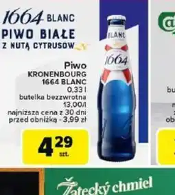 Carrefour Piwo Kronenbourg 1664 Blanc oferta