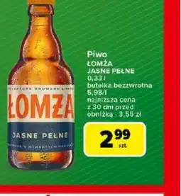 Carrefour Piwo Lomża Jasne Pełne oferta