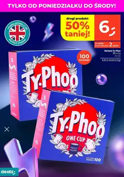 Dealz Herbata czarna Typhoo oferta