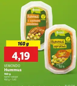 Lidl Hummus paprykowy Vemondo oferta