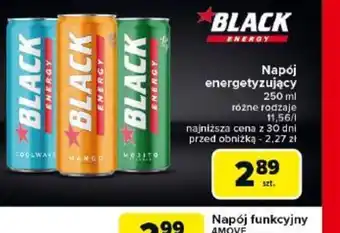 Carrefour Napój energetyzujący Black Energy oferta