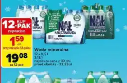 Carrefour Woda mineralna Nałęczowianka oferta