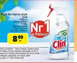 Carrefour Płyn do mycia szyb Clin oferta