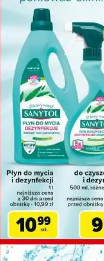 Carrefour Płyn do mycia i dezynfekcji Sanytol oferta