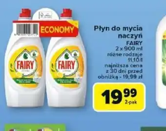 Carrefour Płyn do mycia naczyń Fairy oferta